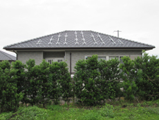 野口瓦工業　太陽光発電　パネル　屋根リフォーム