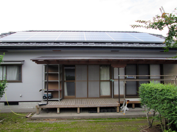 鹿児島県鹿屋市,太陽光発電、屋根リフォームトップ画像